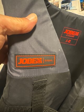 Chaleco náutico Jobe L/XL Negro/Gris nuevo !!