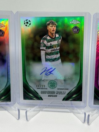 Thiago Holm 3 Autógrafos Base green /99 pink /250