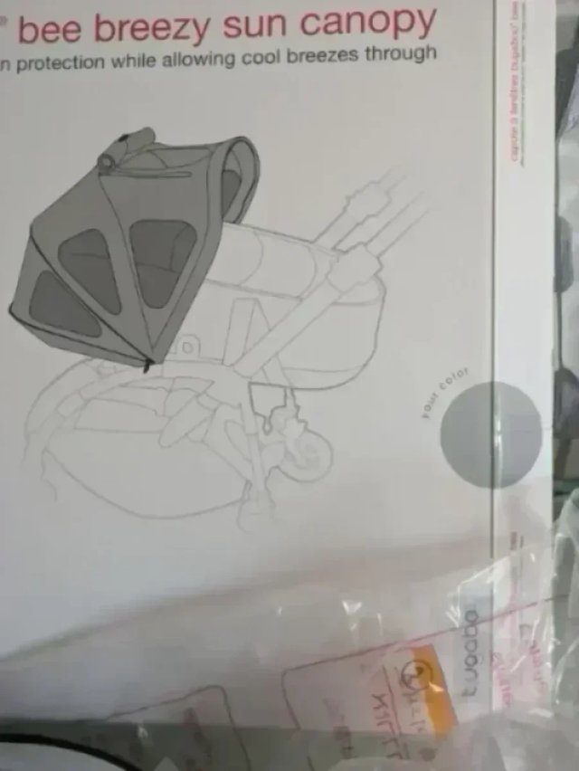 capota ventilada bugaboo bee5 Gris Nueva