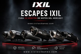 Escapes IXIL para motos - Amplia variedad