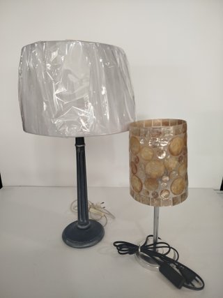 Lote 2 Lámparas Decorativas