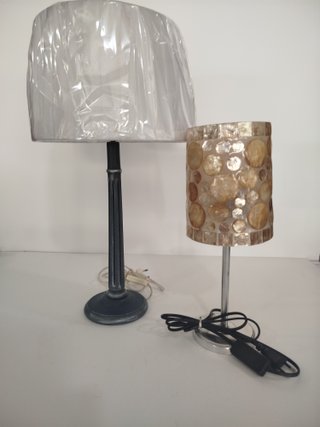 Lote 2 Lámparas Decorativas