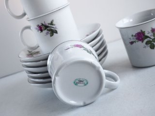Juego café JIEPAI 4 tazas y 6 platos