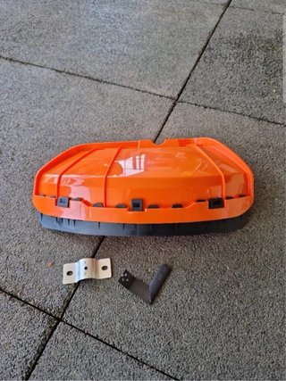 Protector naranja para pala