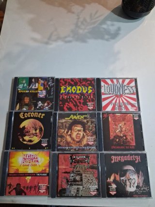 Lote 40 CDs Rock. Heavy y otras lindezas.