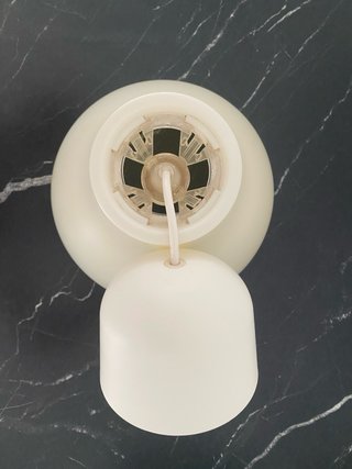 Lámpara de techo Ikea blanca