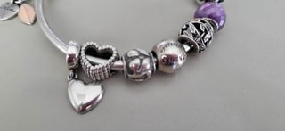 Pulsera Pandora Plata Corazón