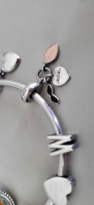 Pulsera Pandora Plata Corazón