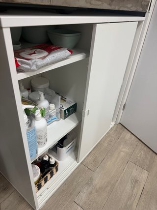 Armario bajo blanco Ikea Vihals