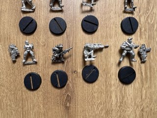 Schaeffer's Last Chancers - Figuras de metal