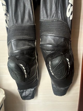 Mono Spyke sportbike negro y blanco mujer talla 40