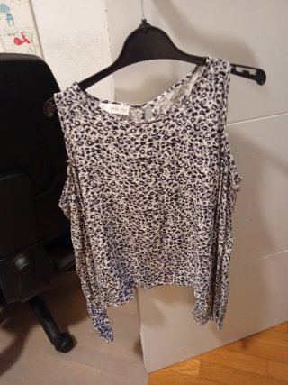 Camisa estampada leopardo