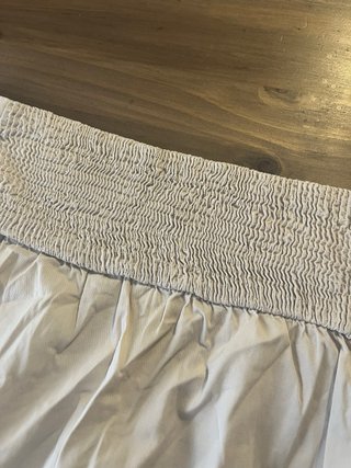 Falda Zara Talla S Beige Elástica