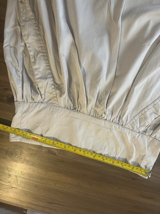 Falda Zara Talla S Beige Elástica