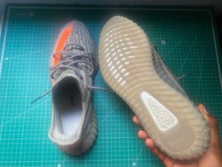 Adidas Yeezy Boost 350 V2 Gris Naranja