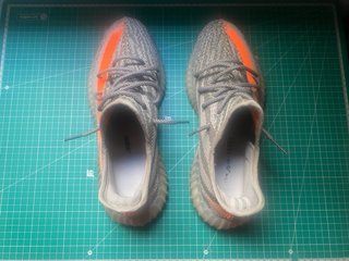 Adidas Yeezy Boost 350 V2 Gris Naranja