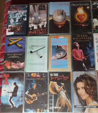 Videos Musicales Cintas VHS 30+3