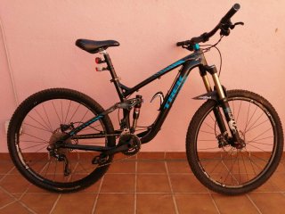 Bicicleta Montaña Descenso Trek