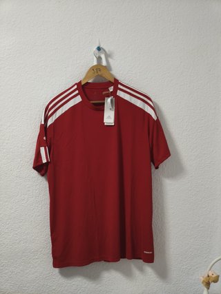 Camiseta Adidas Talla XL Roja Con Etiquetas