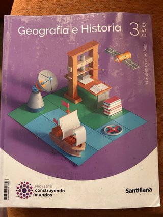 Geografía e Historia, 3 ESO, Comunidad de Madri...