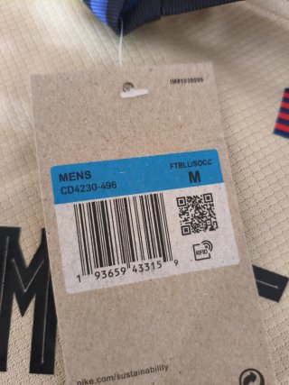 Camiseta Nike Futbol Talla M