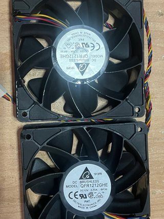 Pack 3 Ventiladores Delta Electronics QFR1212GHE