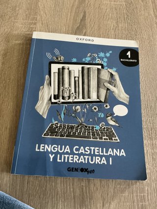 Lengua castellana y literatura I. Libro del est...