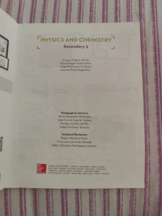 Physics and Chemistry, Sencondary 3