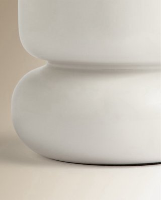Mesita de noche Ikea askvoll madera y blanco