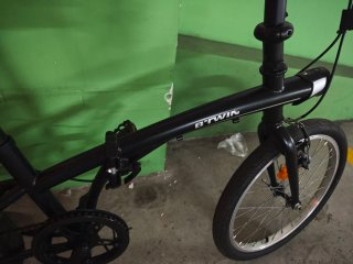 Bicicleta Plegable Urbana. Modelo B'TWIN Tilt 100