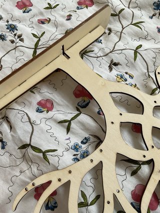 Árbol Joyero de Madera / Organizador de Joyas