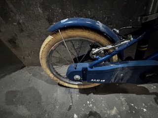Bicicleta Infantil Decathlon 16 Azul.