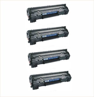 Lote 4 toners hp ce285a compatibles