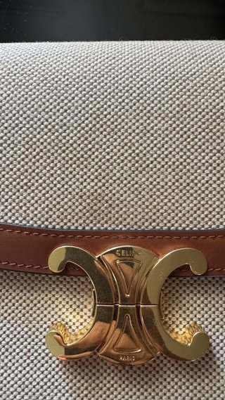 Bolso Celin Beige y Marrón