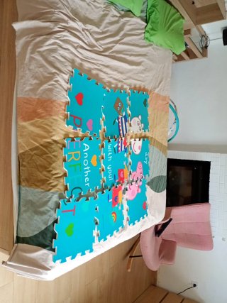 Puzzle Suelo Bebé EVA Peppa Pig