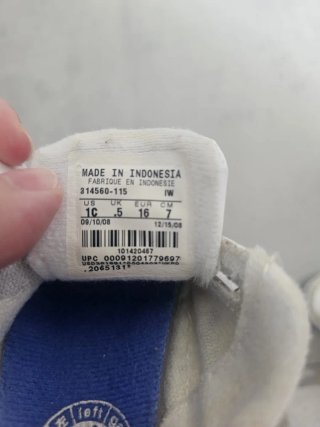 Scarpine neonato Nike bianche