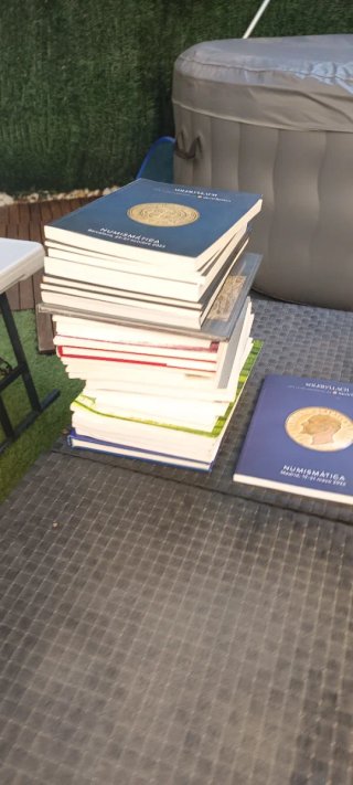 Libri antichi e attuali di numismatica