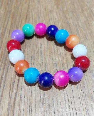 Lote 7 pulseras abalorios