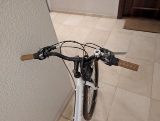 Bicicleta Urbana Town 7.0 Blanca