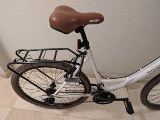 Bicicleta Urbana Town 7.0 Blanca