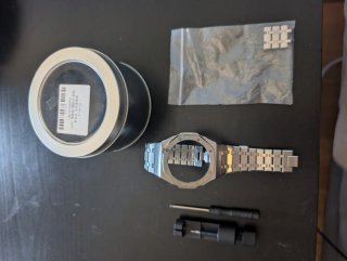 Correa Metálica Casio G-Shock GA2100