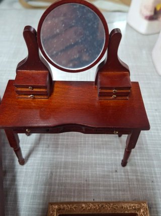 Set 13Pezzi Casa Bambole Arredamento in legno
