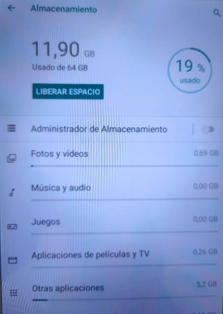 Tablet Blanca y Beige, funda Negra.