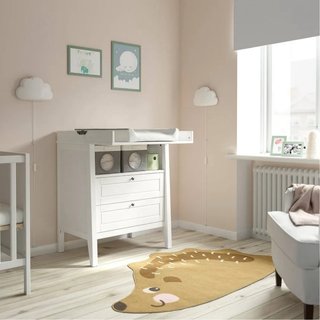 Cambiador Ikea SUNDVIK Blanco
