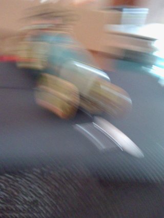 Coche de colección de hojalata