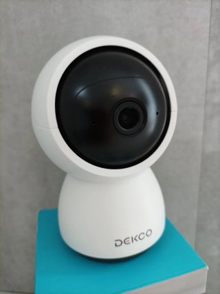Cámara Vigilancia WiFi Interior 360° Sirena