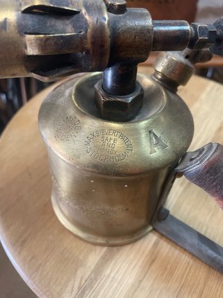 Soplete Latón Max Sievert Antiguo (1920s)