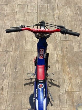 Clipic 50cc Infantil Trial Azul/Rojo