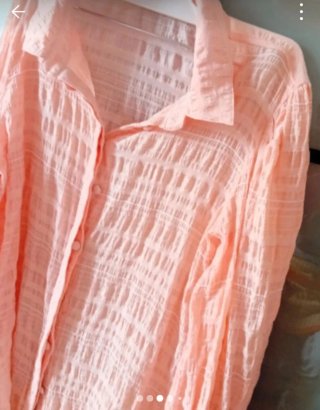Blusa Guess Talla L Rosa  Alt.72 Del los hombro 40