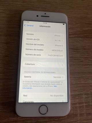iPhone 8 64 GB Oro/Plata